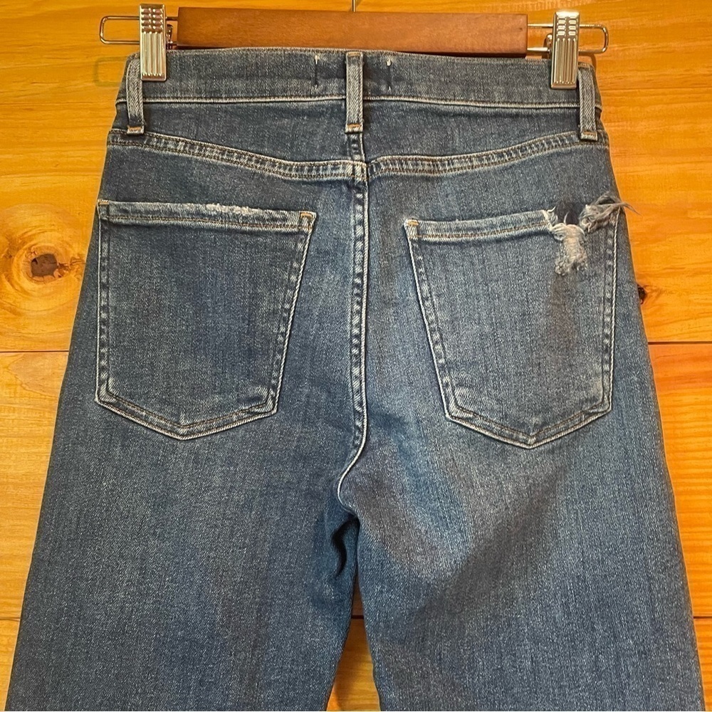 Agolde Sophie Mid Rise Ankle Skinny Jeans in Tame 25 - Picture 5 of 10
